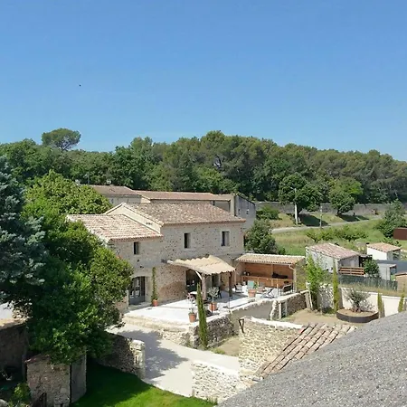 Stone With Pool Between Uzes And Avignon Tresques