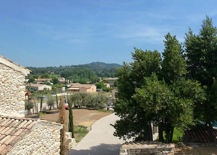 Tatil Evi Stone With Pool Between Uzes And Avignon *